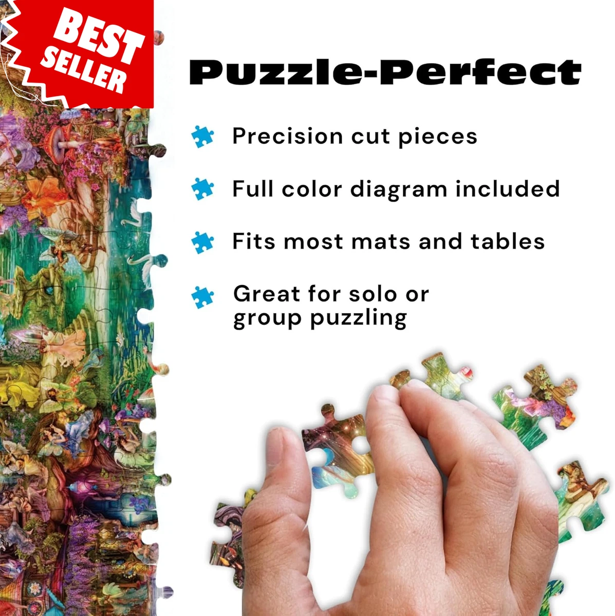 Butterfly Ball 1000 Piece Puzzle – Aimee Stewart, Game Night Puzzle
