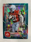 2025 Bowman Chrome University Football Teal Lava Refractor Anthony Rogers #68