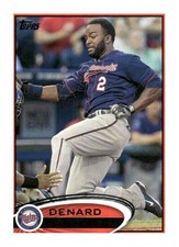2012 Topps Minnesota Twins #179 Denard Span