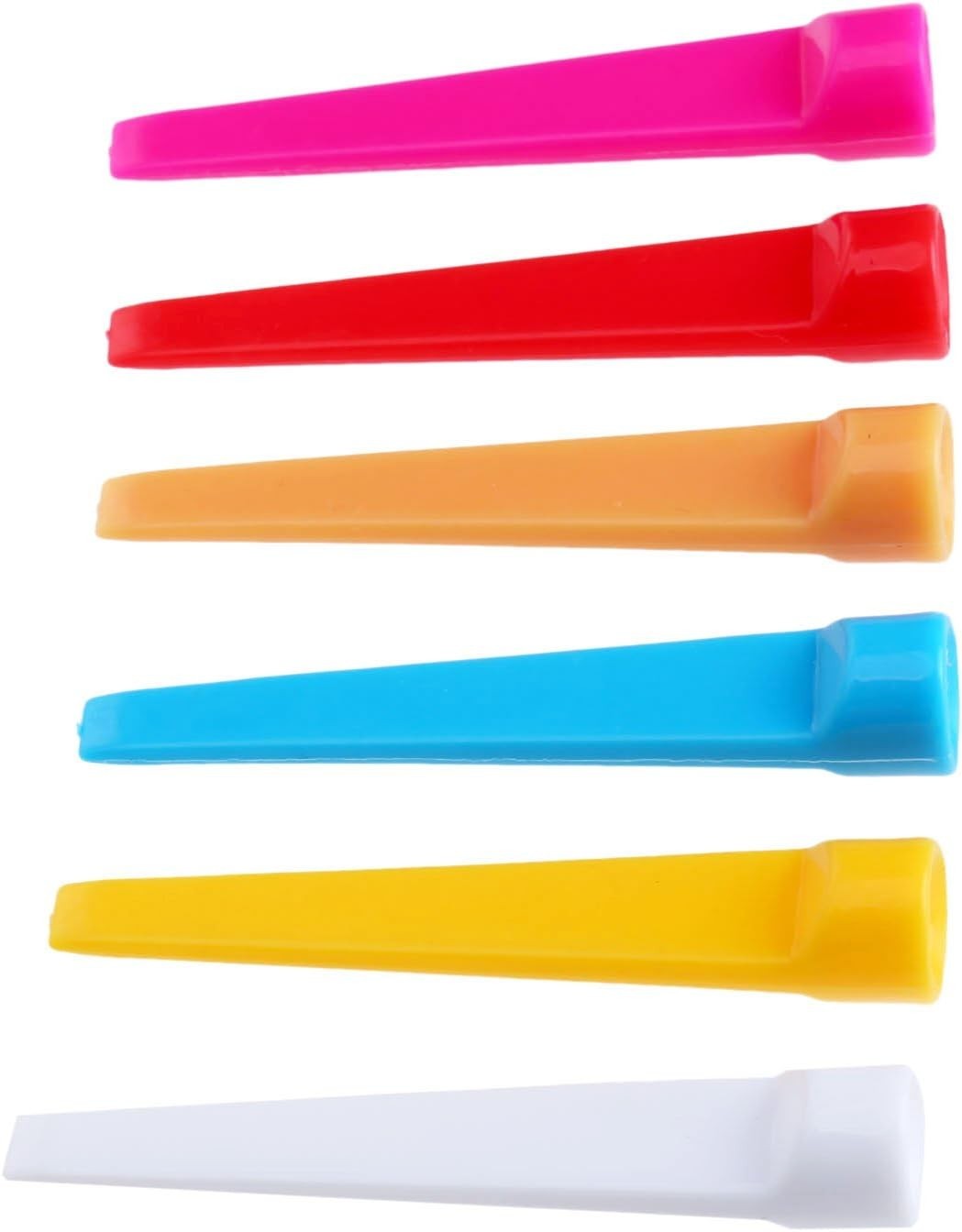 Tees, Plastic 2-3/4 Inch 100 Pack, 70mm Long Flat Tee Golf .