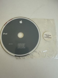 BRAND NEW Vintage Apple iPod 2005 Installation Software CD 2Z691-5547-A