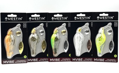 Westin MVIBE Colorado Willow Blade Spinnerbaits Lead Free 21g Bleifrei Köder DA