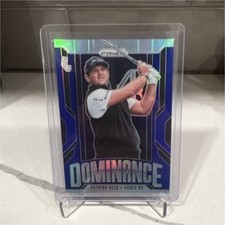 Panini Prizm LIV Golf Blue Prizm Dominance Patrick Reed #7 /99 4Aces GC