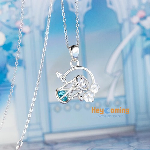 Anime Link Click Lu Guang Necklace Cheng Xiaoshi Cosplay Unisex Pendant Choker - Bild 8 von 27
