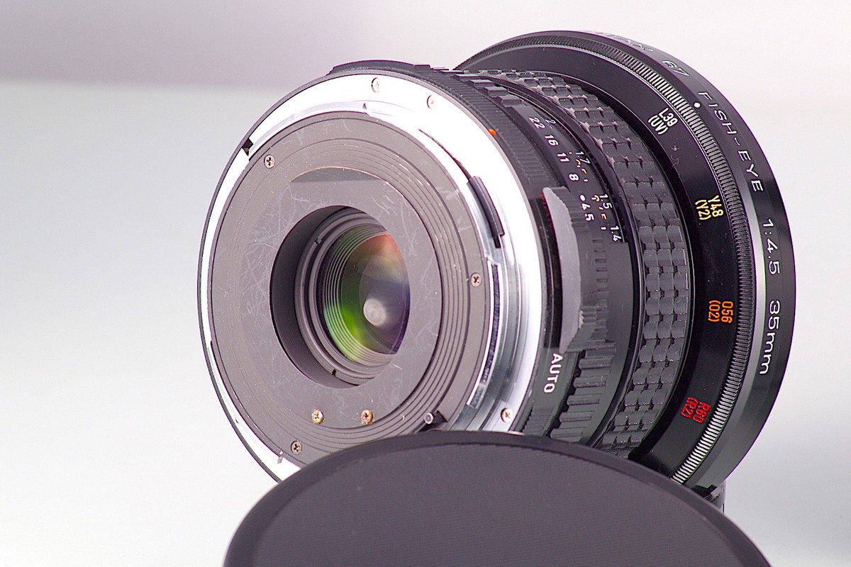 PENTAX 67 SMC F4.5 35 35mm 6x7 FISH-EYE CLA EXCELLENT TESTED LATE