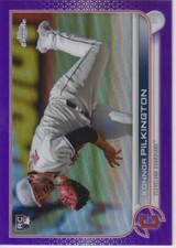 2022 Topps Chrome Update #USC171 Konnor Pilkington Purple Refractor