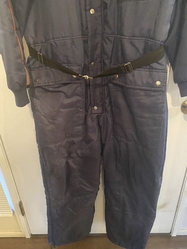 Vintage Midwest Traders Snowsuit Coveralls Jumpsuit Snowmobile Apparel Ski Large - Picture 4 of 6