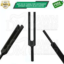 New Tuning Fork C 512 ENT Surgical Medical Instruments Exam Diagnostic (Black)