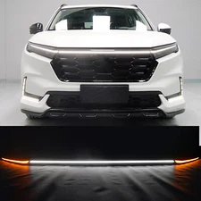 For 2023-2024 Honda CR-V CRV Front Grille LED Daytime Running Light Turn SignaRO