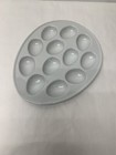 Cordon Bleu 12 Pocket Deviled Egg White Serving Platter plate
