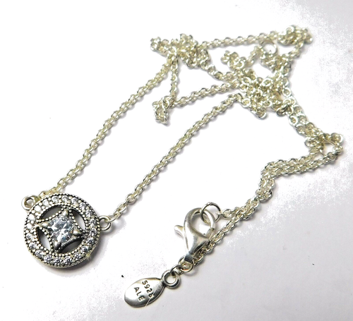 Authentic Pandora Necklace, Vintage Allure, #590523CZ - Picture 3 of 3
