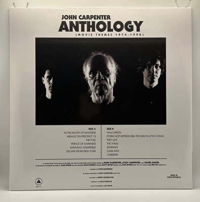 Anthology: Movie Themes 74-98 Purple/Yellow LP by  John Carpenter  NEW/SEALED