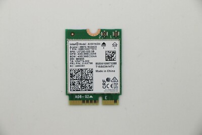   New Intel AX201 802.11ac 2.4Gbps WiFi Bluetooth 5.2 AX201NGW WiFi6 WLAN CARD