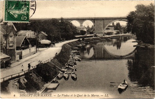 CP 94 VAL-DE-MARNE - Nogent-sur-Marne - Le Viaduc EUR 3,00 - FR