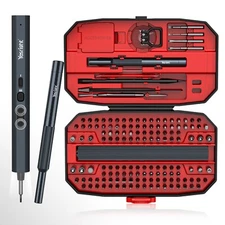 Mini Electric Screwdriver Set, 155 in 1, 5 N·m Torque, for Phone, Watch, Drone