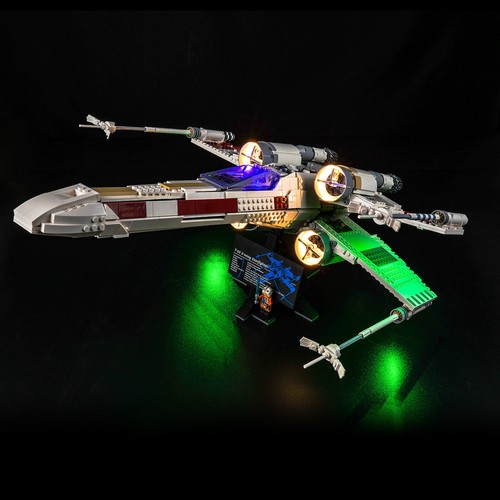 Kit de luz LED BrickBling para LEGO UCS X-Wing Starfighter 75355 (control remoto) - Imagen 8 de 10