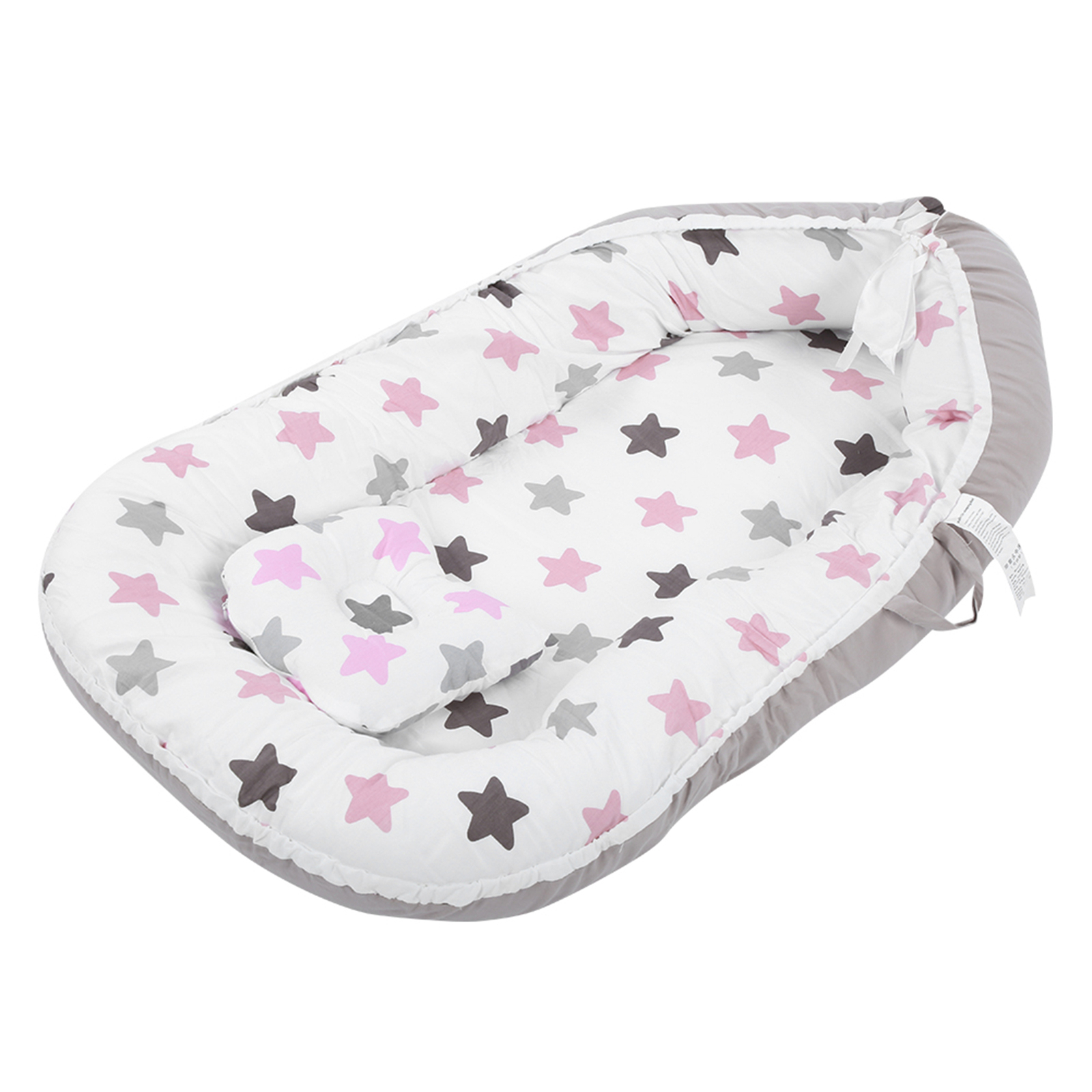 Portable Newborn Baby Lounger Nest Bed Pod Crib Cot Sleeping Babies