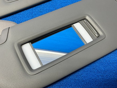 2010 - 2016 PORSCHE PANAMERA FRONT LEFT & RIGHT SIDE SUN VISOR SET OEM 107k mls - Picture 10 of 23