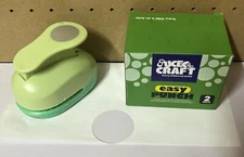 UCEC Craft Paper Punch 2 Inch Circle Large Hole Punch Scrapbooking
