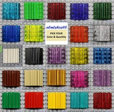 LEGO - Bar 4L Wand Rod - PICK YOUR COLORS Lightsaber Blade Flag Pole Weapon Lot