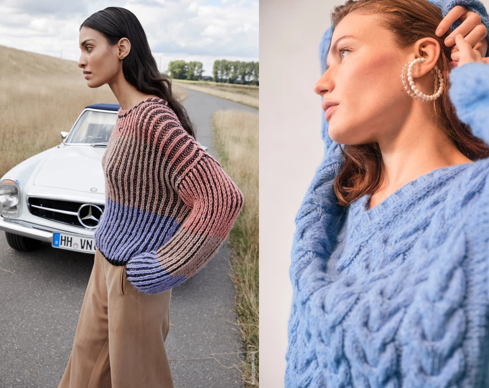 Lana Grossa BRIGITTE No. 2 Mischung aus Schurwolle, Baumwolle und Alpaka 50 g - Bild 4 von 4