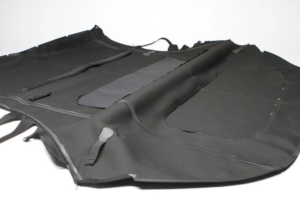 保时捷 911 Carrera,Turbo/S 2002 - 12 TITAN 灰色替换可转换上衣 — 第 2/4 张图片