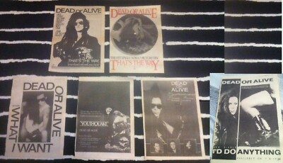DEAD OR ALIVE / PETE BURNS - ORIGINAL MAGAZINE ADVERT thats the way youthquake *