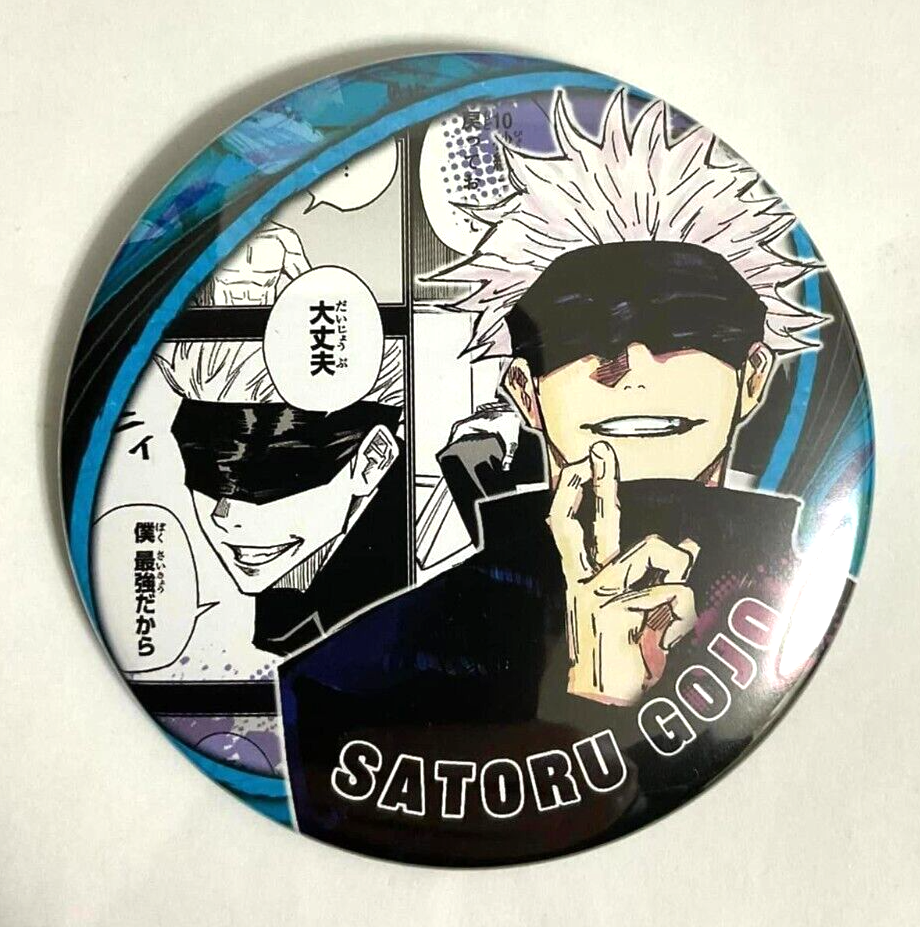 ピンズ・ピンバッジ・缶バッジ Jujutsu Kaisen Gojo Satoru Badges Jujutsu Kaisen HEROES Collection Can Badge Button Satoru Gojo f