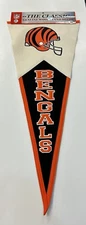 Cincinnati Bengals NFL Winning Streak Embroidered Wool Pennant!!!