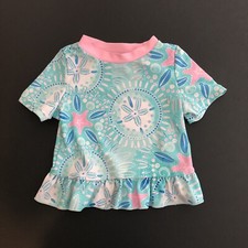 Floatimini Girls Sand dollar Rash Guard US Size 2T