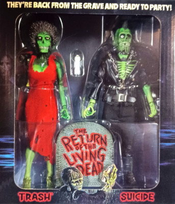 THE RETURN OF THE LIVING DEAD Trash + Suicide - 2 Pack - NECA - 20 cm