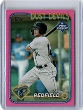 2024 Pro Debut Fuchsia Foil Joe Refield 98/199 (B31) Angels