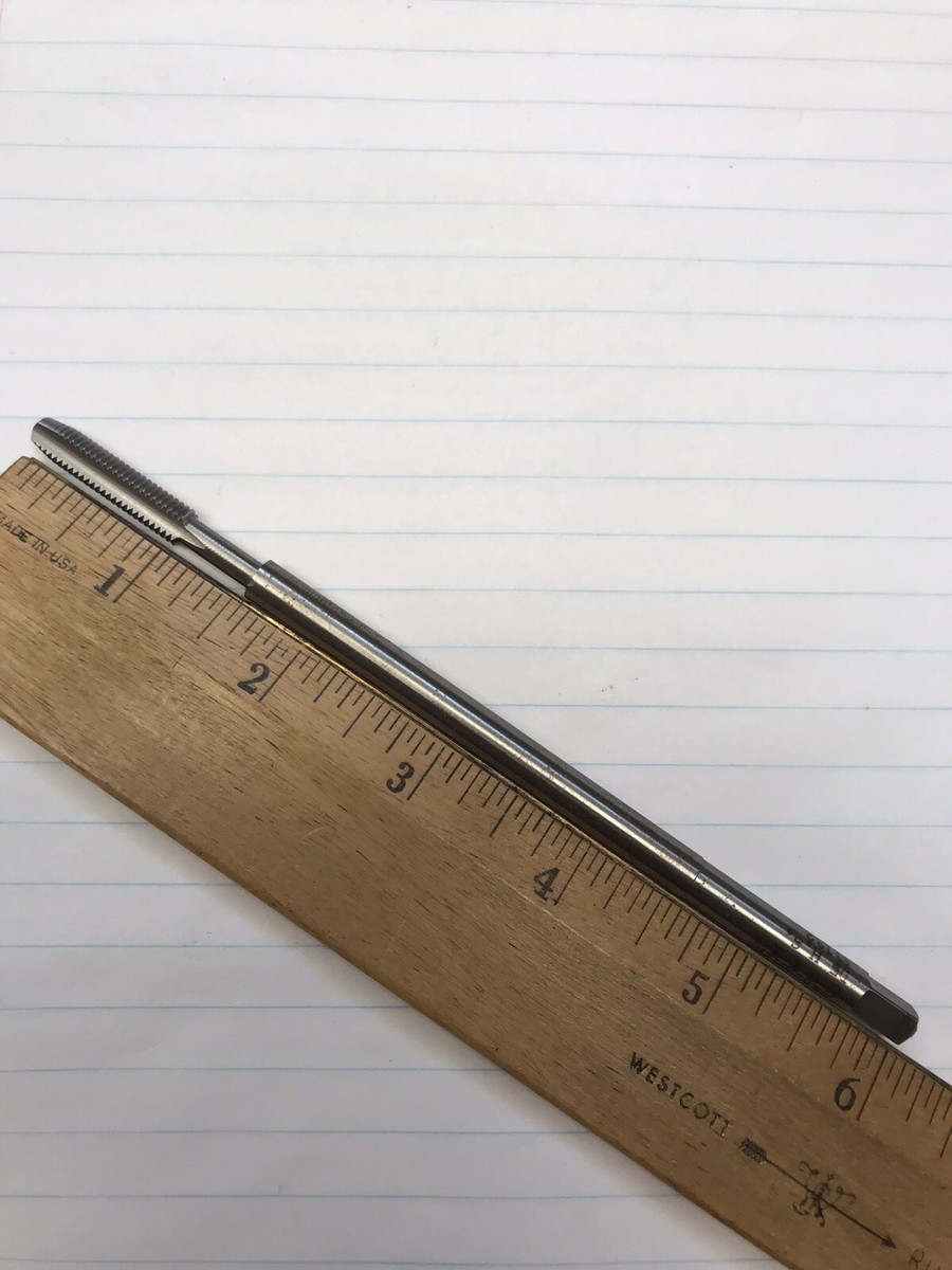 M6 X 1.0 D5 6 OAL HS Metric Pulley Plug Hand Tap RH A1 186-06100 6MM 4FLute