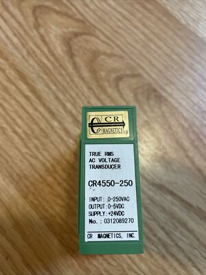 CR magnetics true rms ac voltage transducer CR4550-250