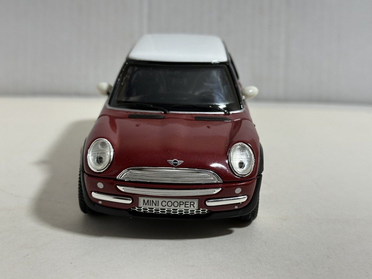 SUNNYSIDE 2001 MINI COOPER BURGUNDY 1:24 DIECAST MODEL CAR 6