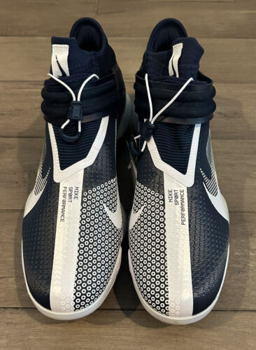 Nike Zoom Trout 7 Metal Baseball Cleats Mens 14 DC9904-404 Navy Blue White New - Picture 2 of 5