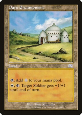 Daru Encampment FOIL NM/SP Onslaught