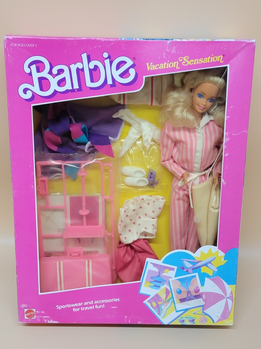 1988 Vintage Mattel Barbie Vacation Sensation #1675 NRFB | eBay