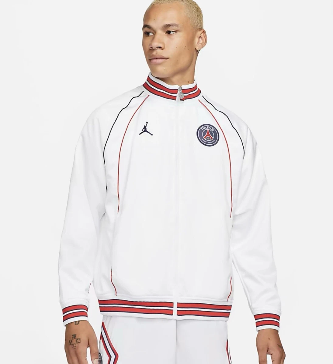 Rastløs Kommunist pistol NIKE JORDAN PSG PARIS SAINT-GERMAIN NEYMAR MESSI CLUB ANTHEM JACKET Size M  New | eBay