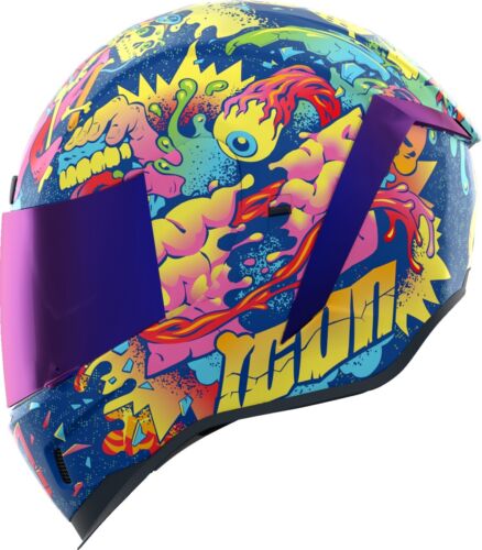 ICON Airform Scatterbrain MIPS Helmet - Large, Multi/Purple 0101-17919 - Picture 3 of 4