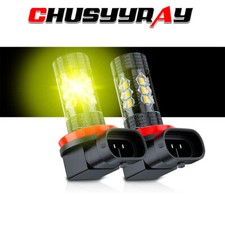 2pcs H11h8h9 Golden Yellow 4500k Fog Light Bulbs For Toyota Camry 2007-2019
