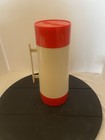 Aladdin Hy-Lo Vintage Red White Thermos Bottle No. WM1060P Wide Mouth 1Qt. — photo 3