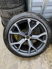 1x Genuine BMW G05 G06 X5 X6 741M M-Sport 21” REAR Alloy Wheel Rim 10.5J 8071999