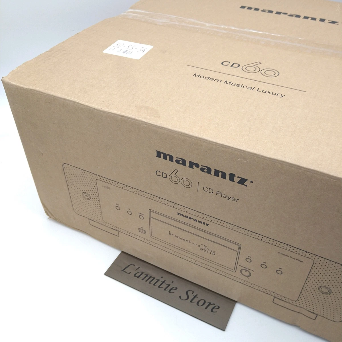 Marantz CD Player CD60 Black Japan CD 60 AC100V 2Hz 20kHz 44cm 8kg