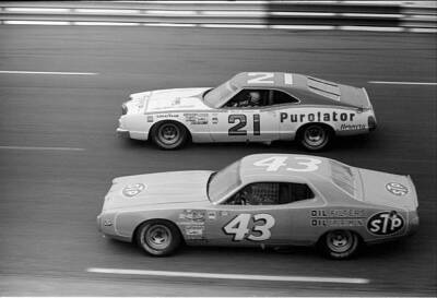 Richard Petty had pole position and finished third David 1974 Old Photo 14
