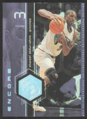 1998-99 Upper Deck Encore Driving Forces Shareef Abdur-Rahim #F12