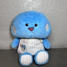 NEW Warmies Cozy Plush Blue Toad Mushroom Large Therapy Microwavable Heatable