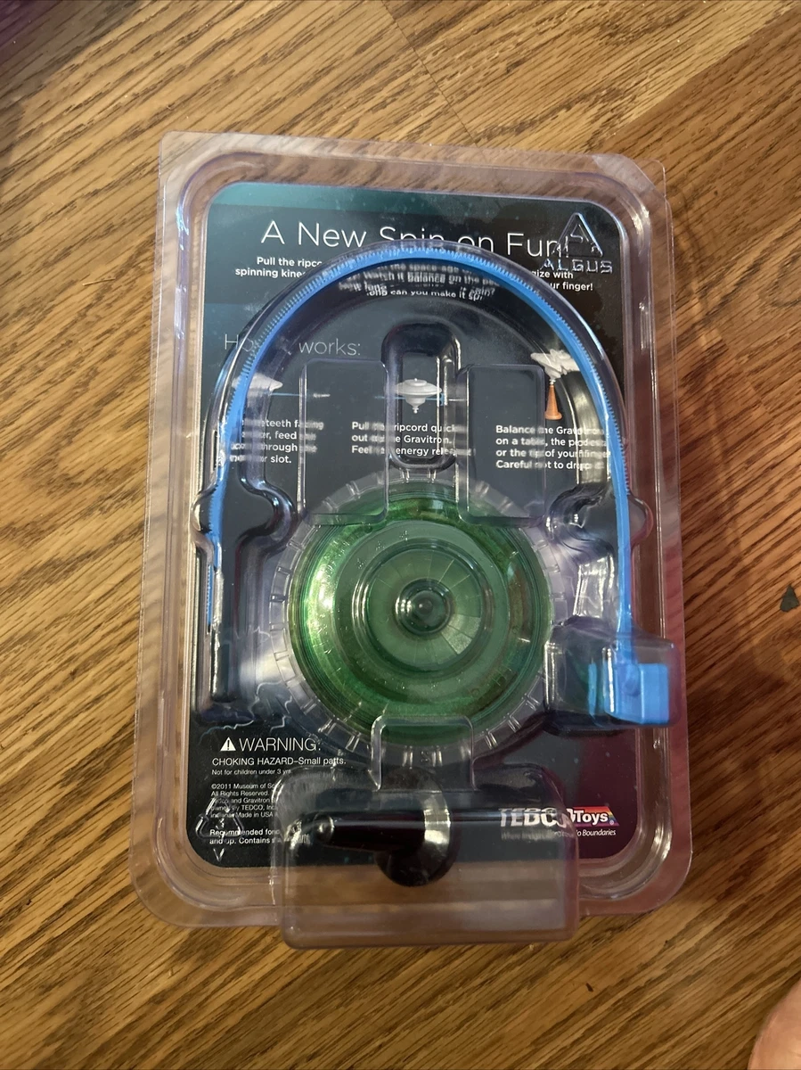 Toy maker Graviton Museum of Science learning Toy Green