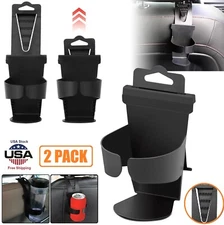 2× Universal Vehicle Car Truck Cup Holder Case Drink Bottle Door Mount Stand USA