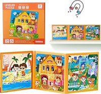 Magnetspiel Puzzle 97 Teile FüR Kinder Ab 3 Jahren Reisespiele BeschäFtigung